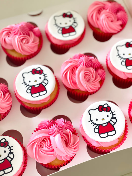 Kids cupcakes custom designed in Brisbane with delivery