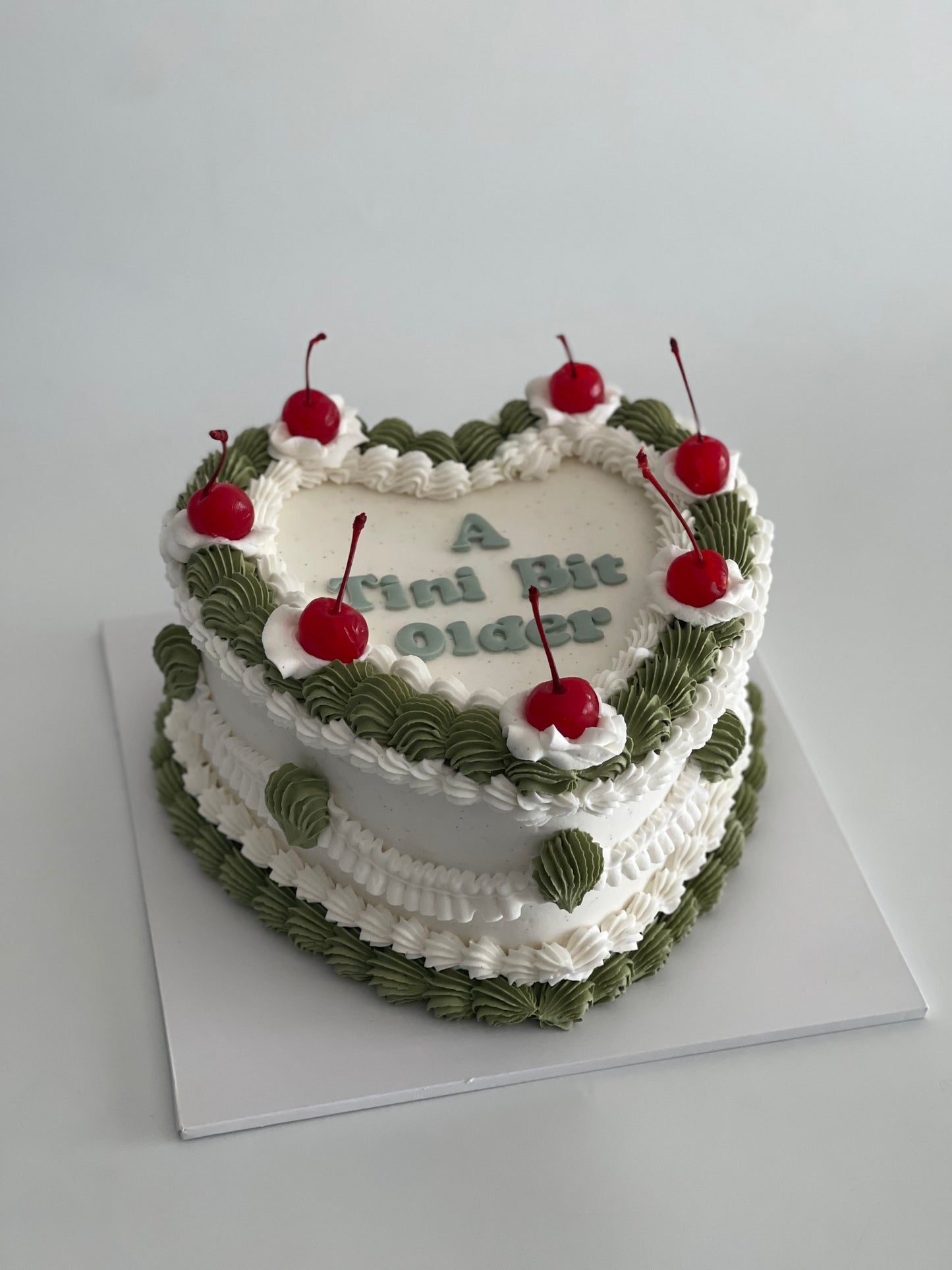 Vintage Heart Cake
