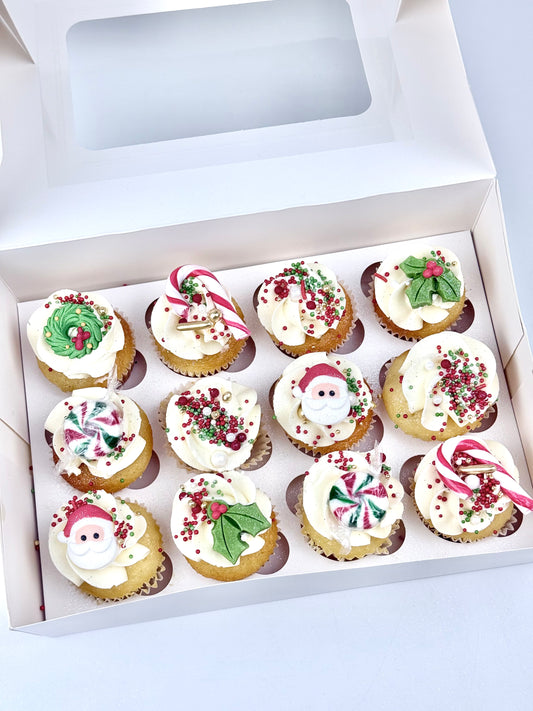 Christmas Mini Cupcakes
