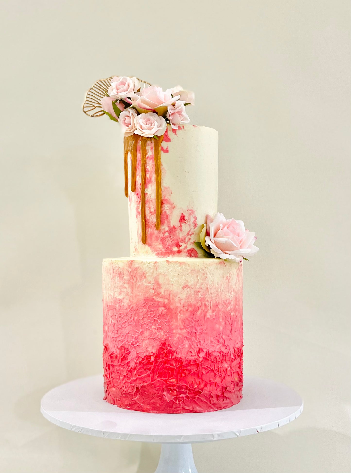 2 Tier Cake - 6 inch + 4 inch tall tiers