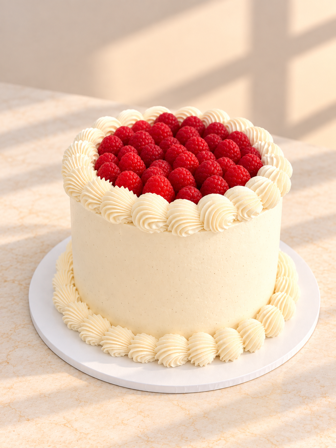 Rosette | Vintage Raspberry Cake