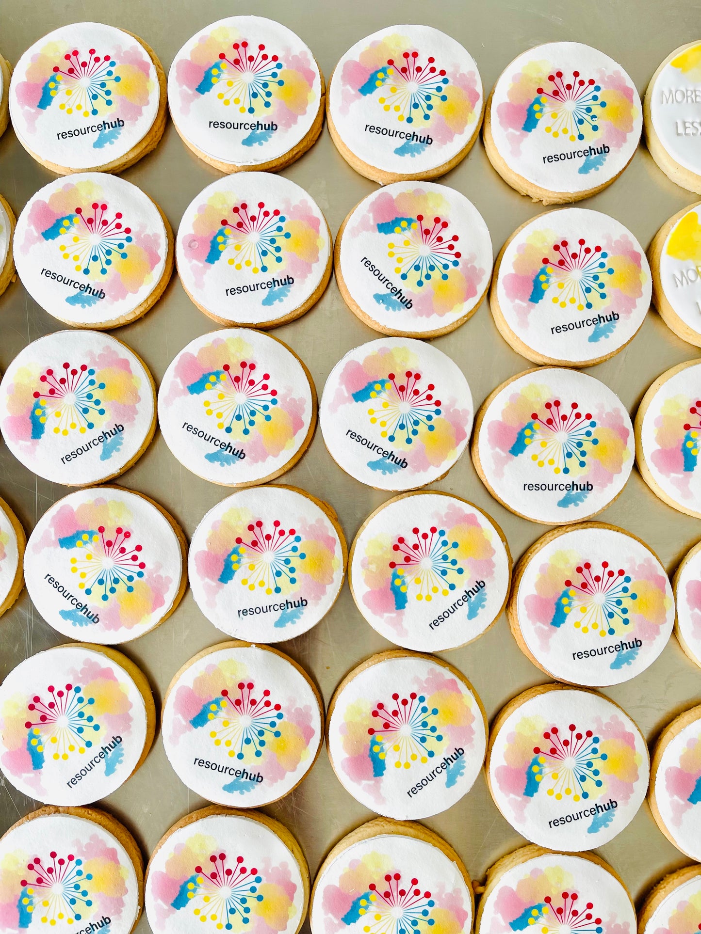 sugar cookies with your business image