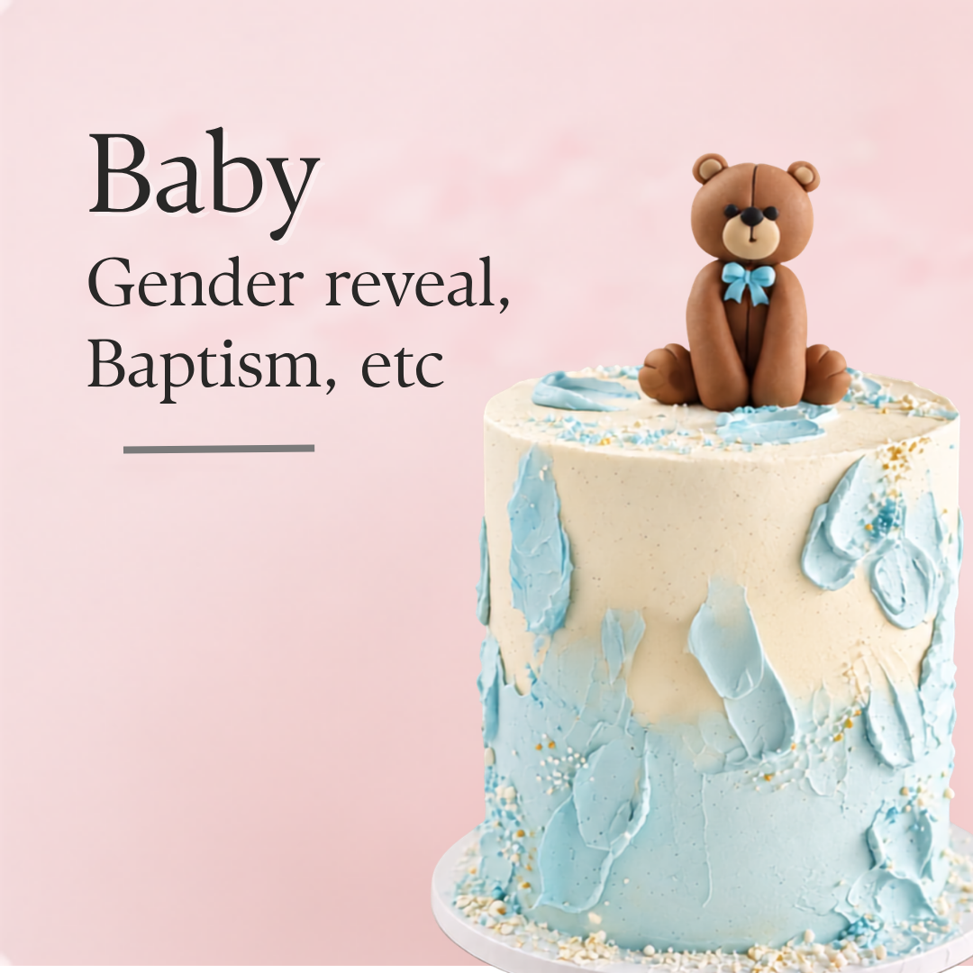 Baby - Baby Shower, Gender reveal, Baptism, etc