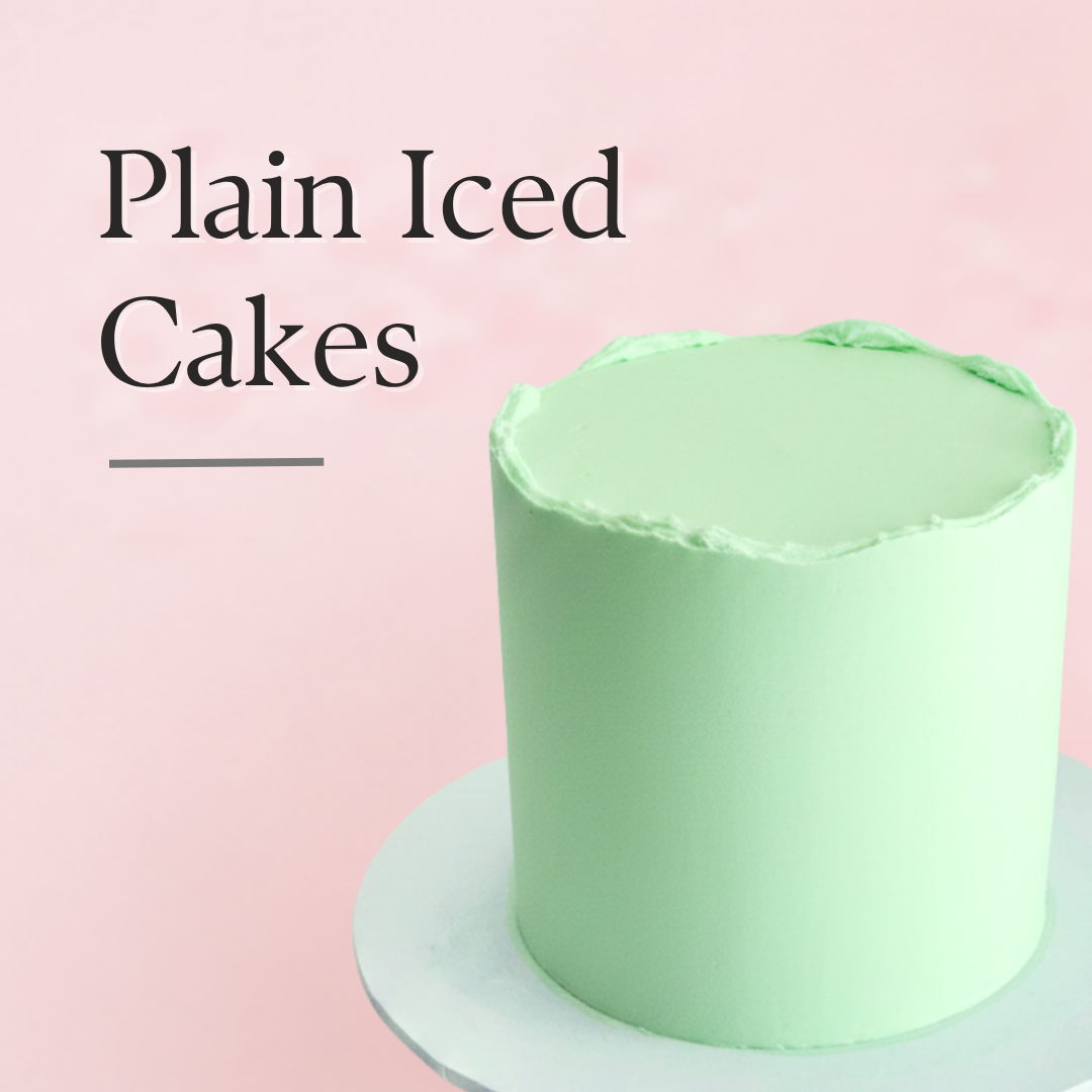 Plain Iced Cakes