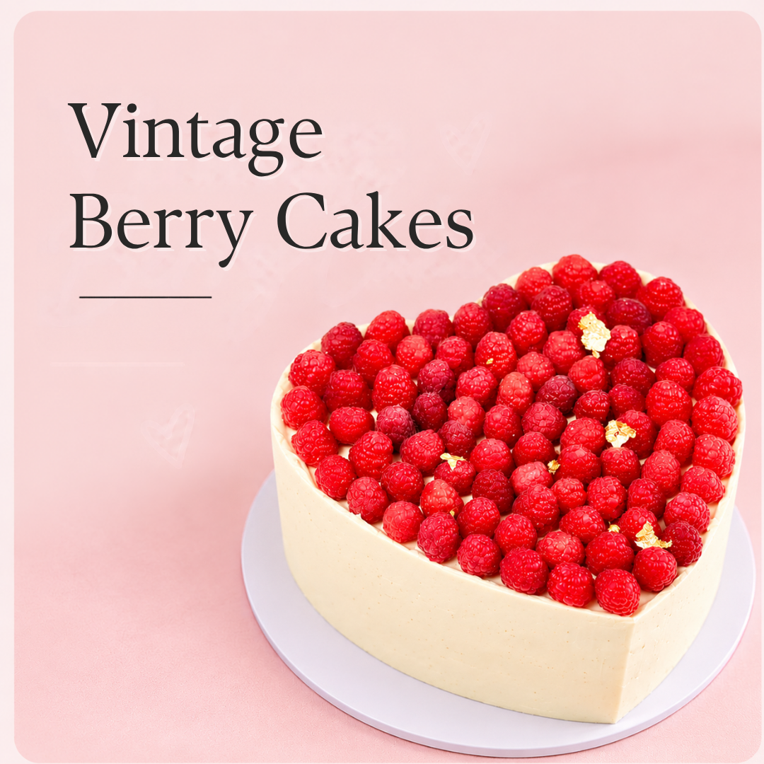 Vintage Berry Cakes