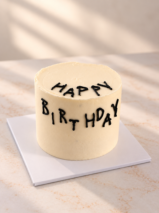 Scribble | Handwritten Mini Cake