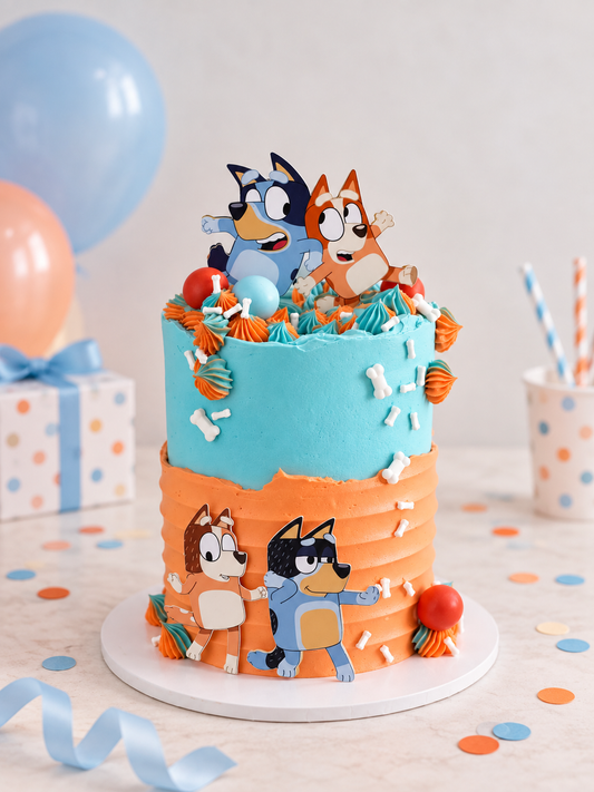 Bluey Cake