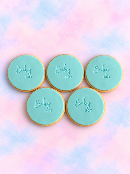 Baby Boy Cookies – Baby Shower Sugar Cookies