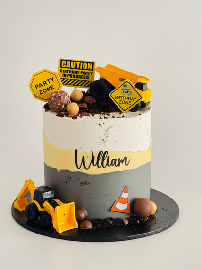 Construction Cake