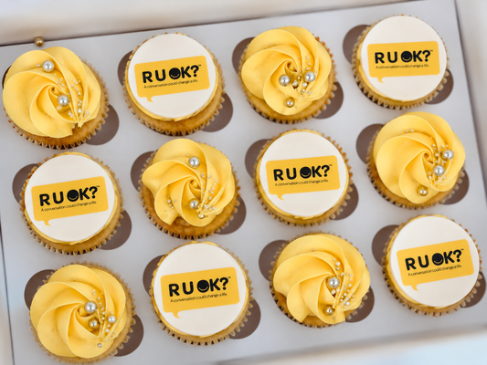 R U OK mini Cupcakes
