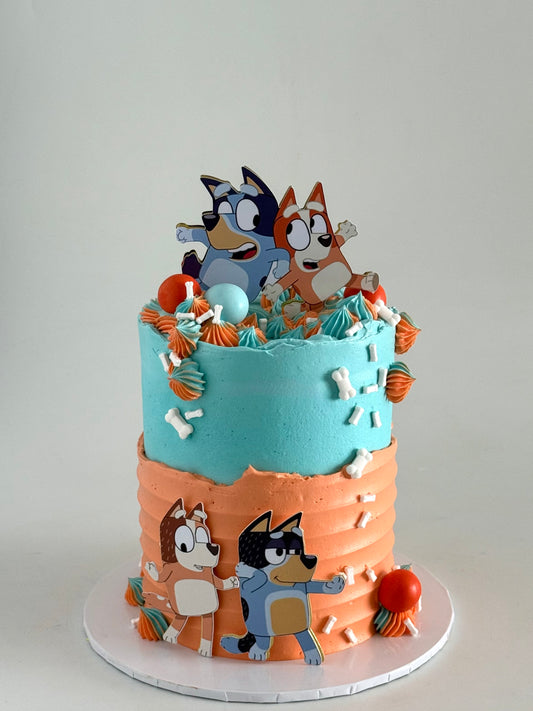 Bluey Cake