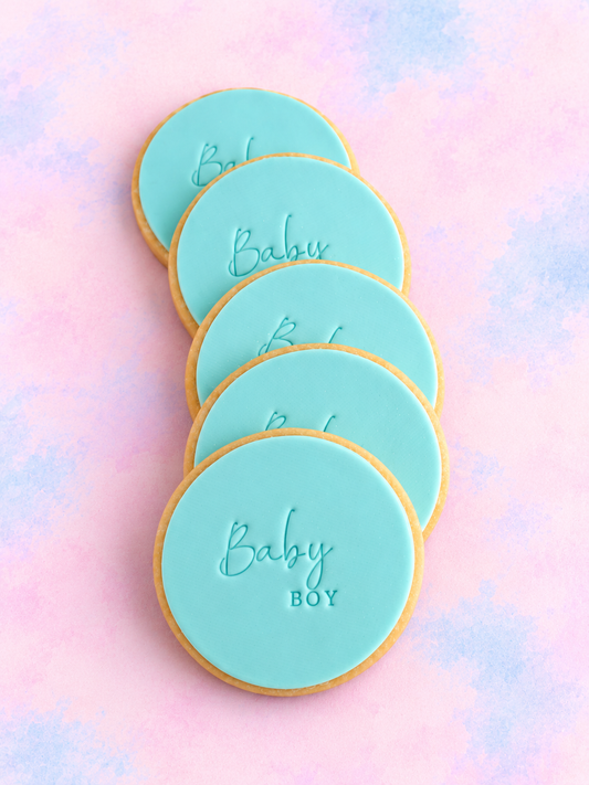 Baby Boy Cookies – Baby Shower Sugar Cookies