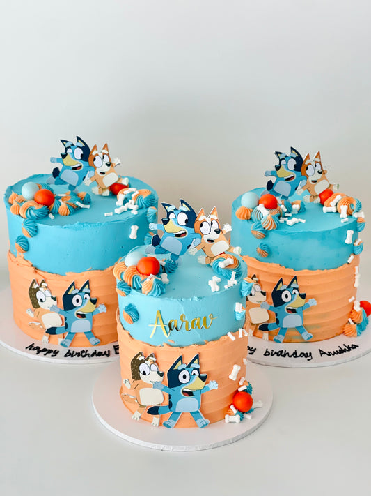 Bluey Cake