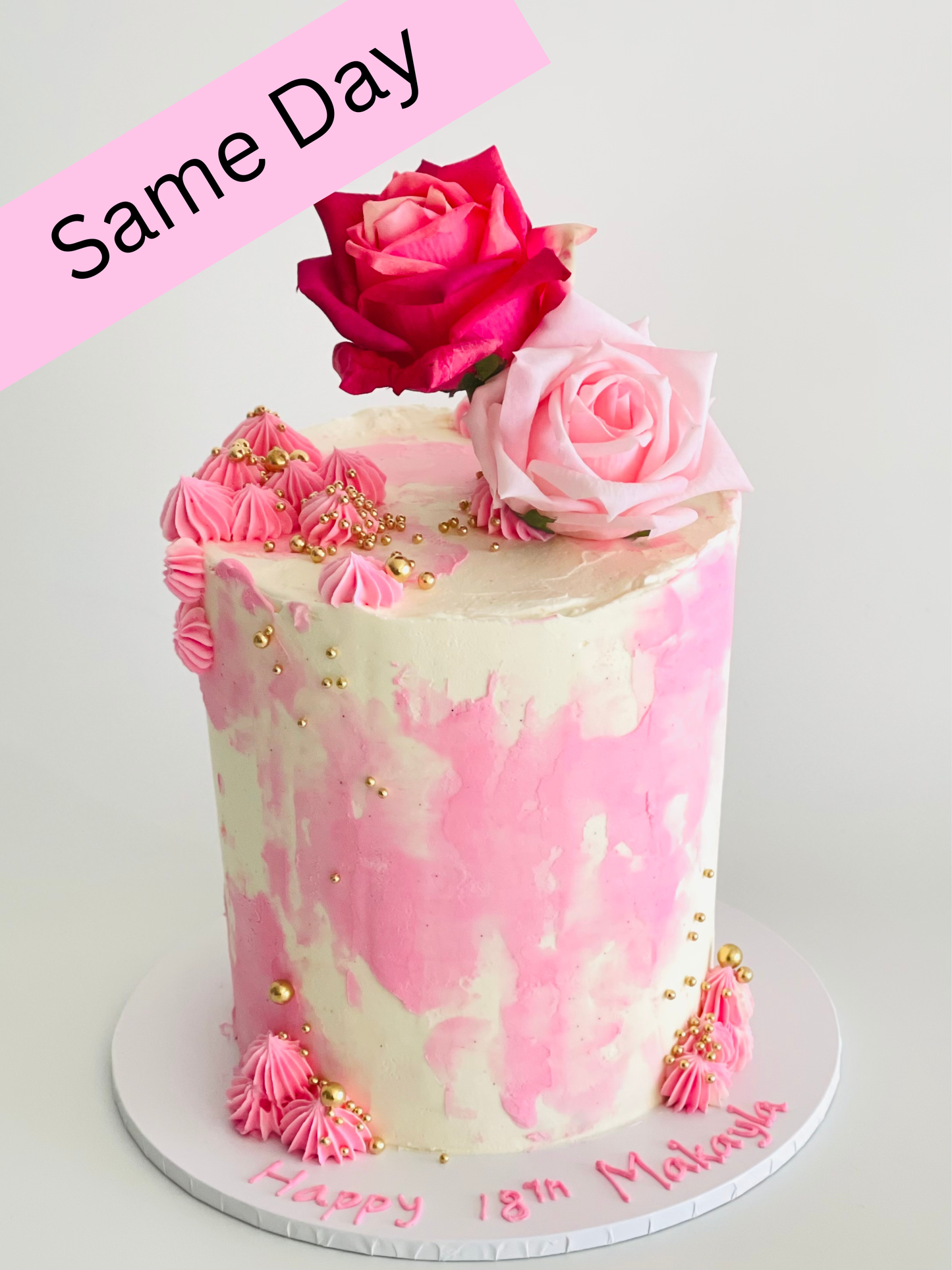 Pretty in Pink - Same Day Cake