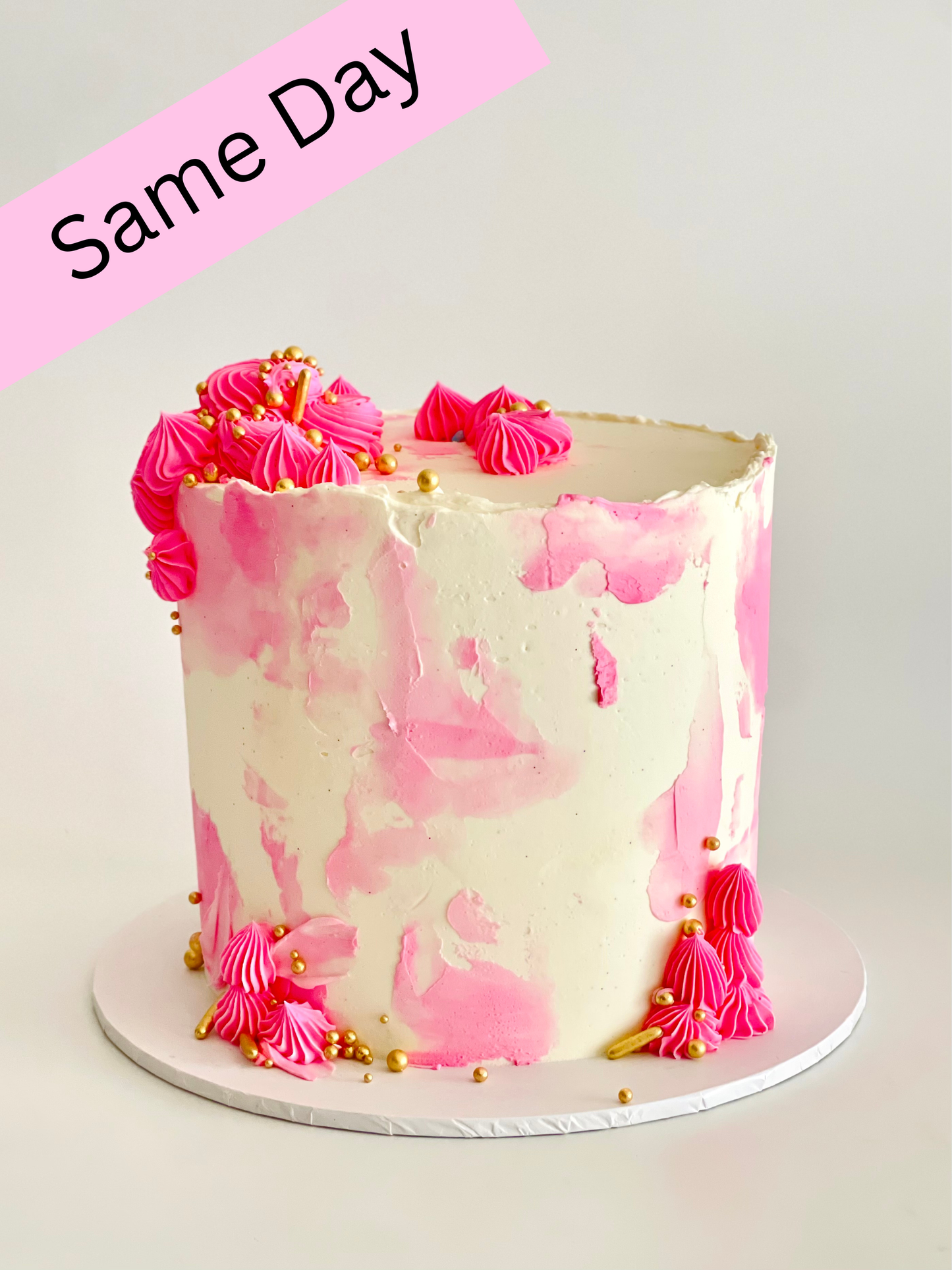 Chantilly Pink - same day