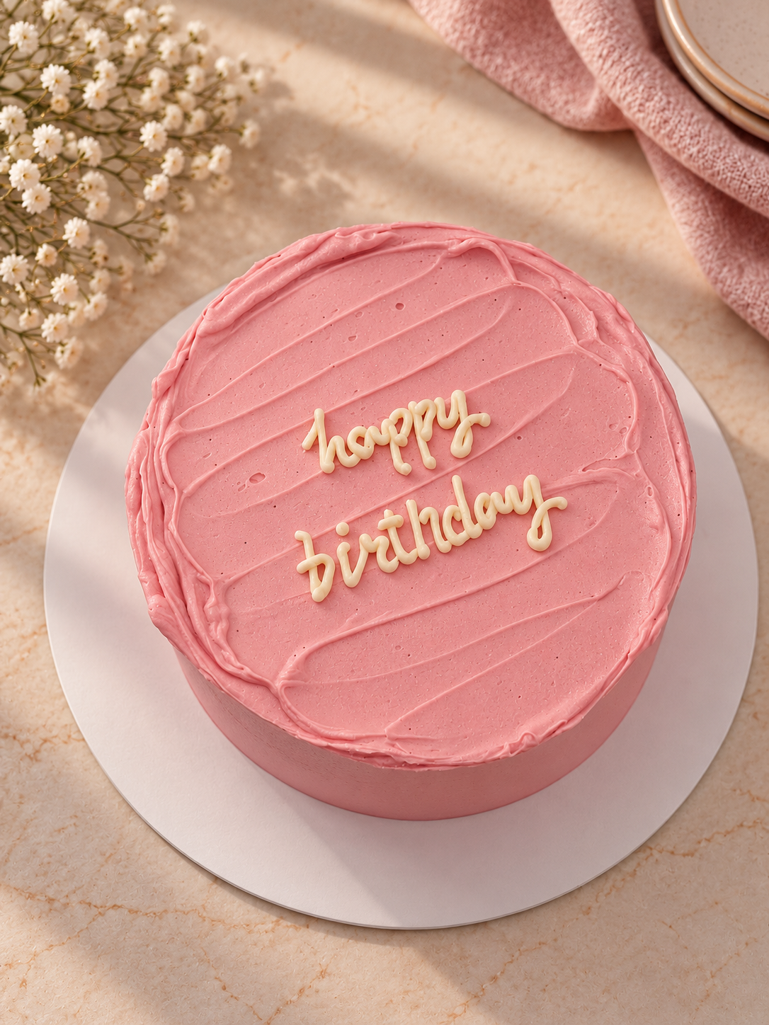 Simply Said | Minimal Message Cake