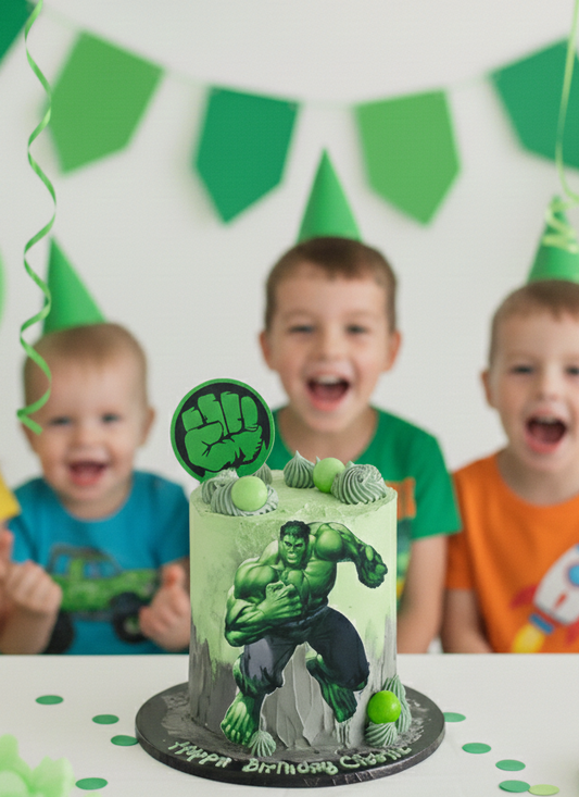 Hulk Cake