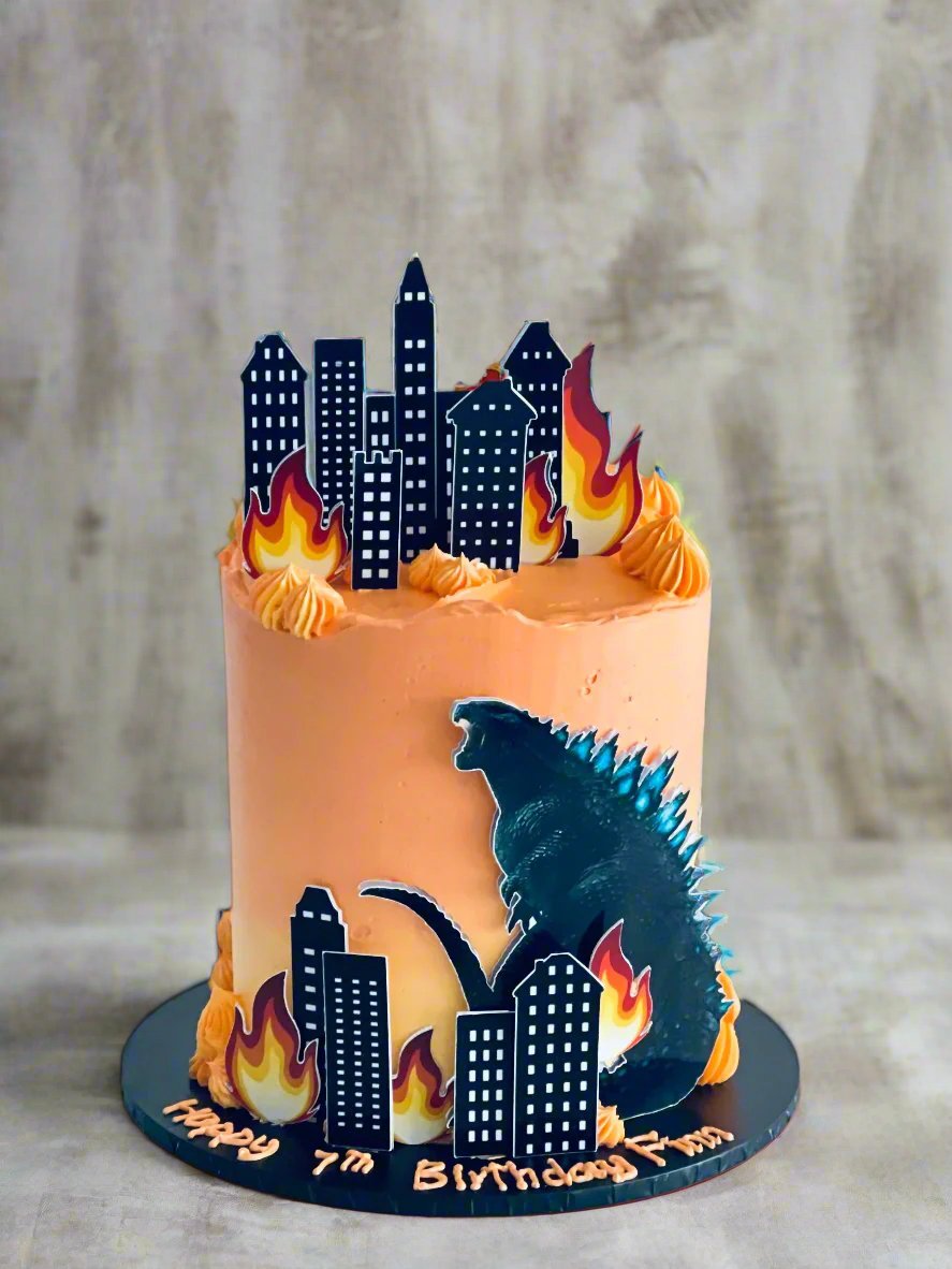 Godzilla Cake