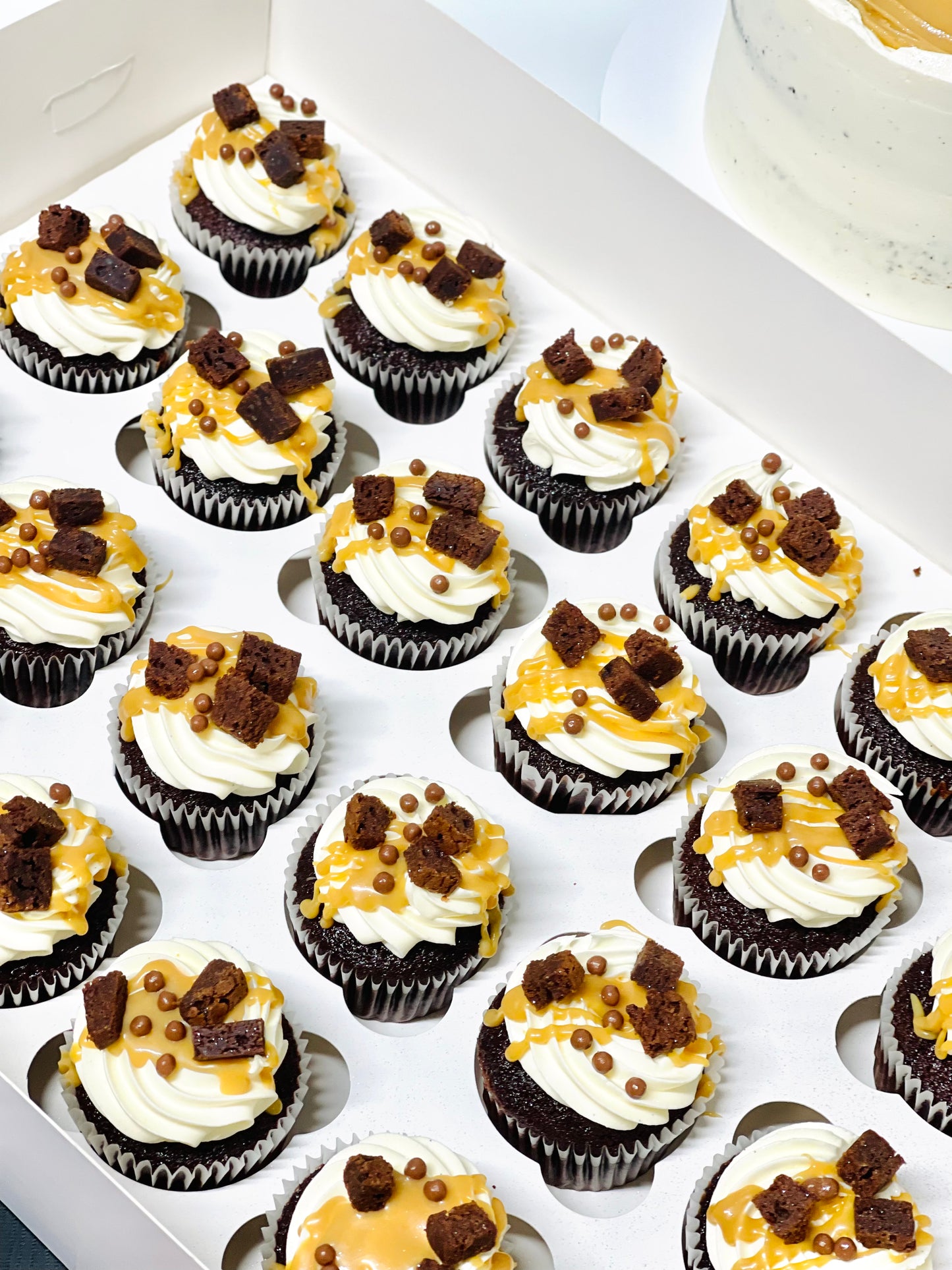 Choco Caramel cupcake