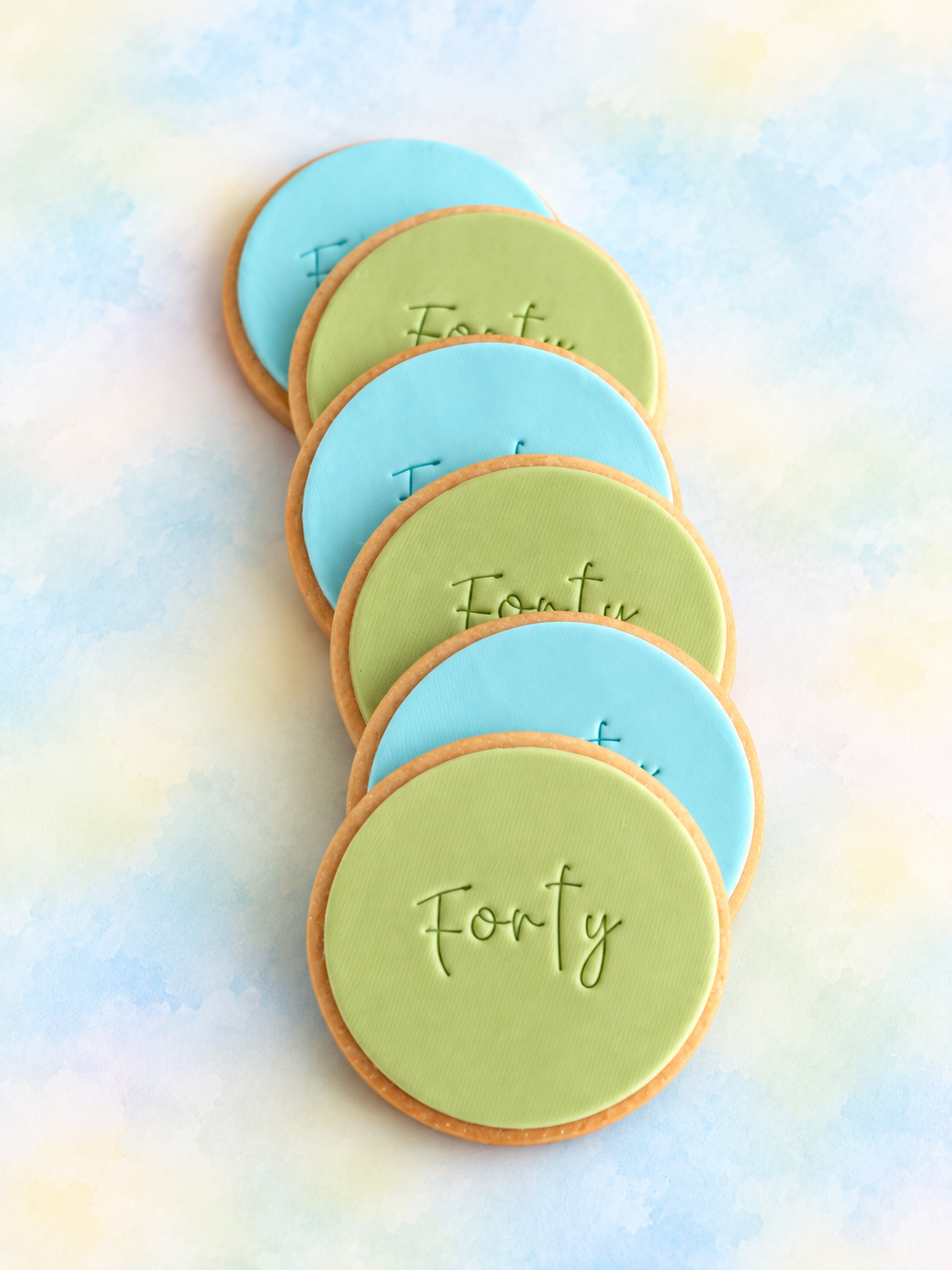 Milestone Birthday Cookies