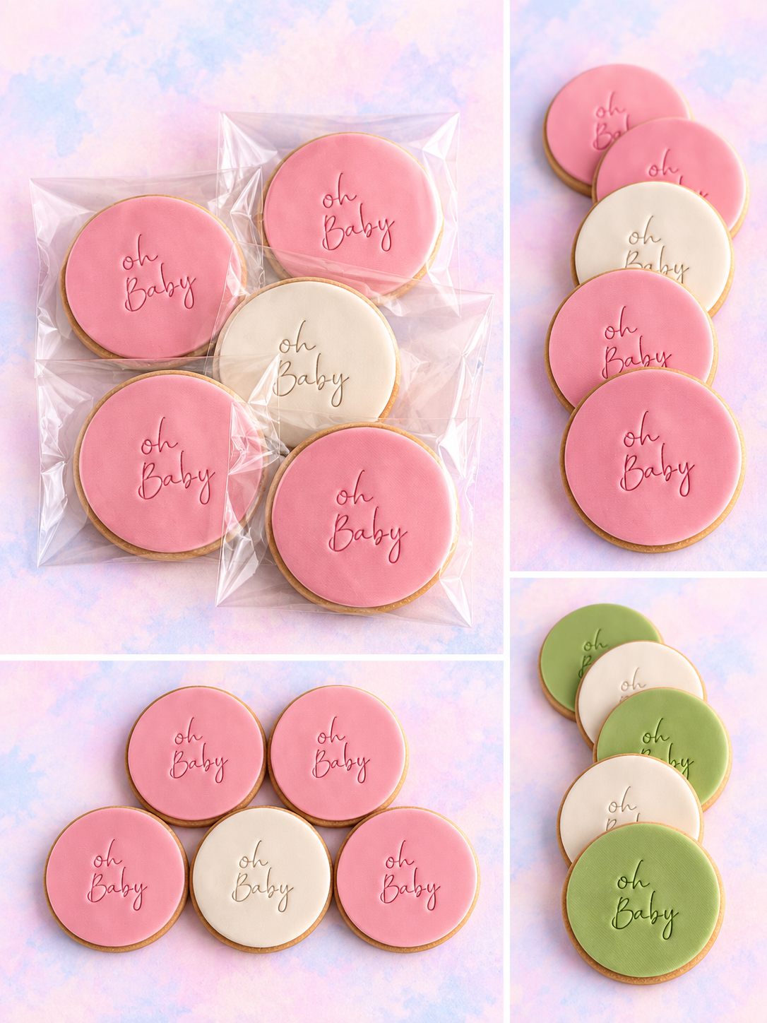 Oh Baby Cookies – Baby Shower & Pregnancy Announcement Cookies