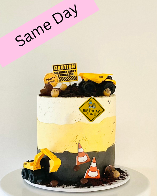 Construction Cake -Same Day