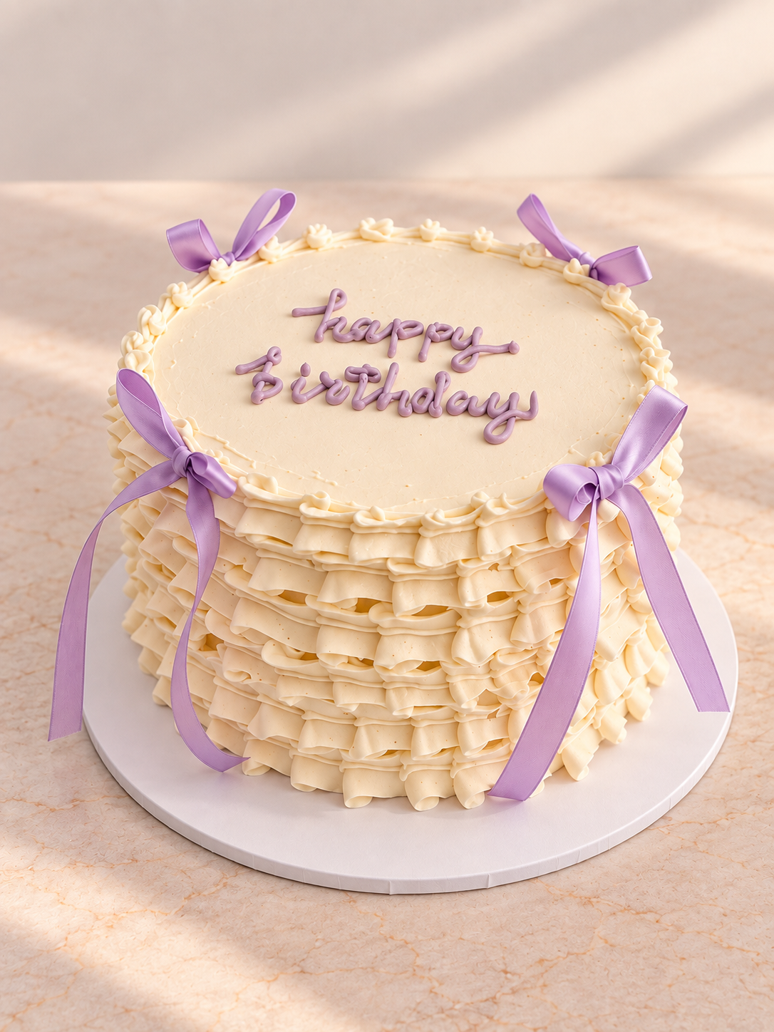 Rachael | Vintage Frill Cake