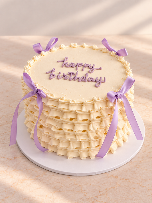 Rachael | Vintage Frill Cake