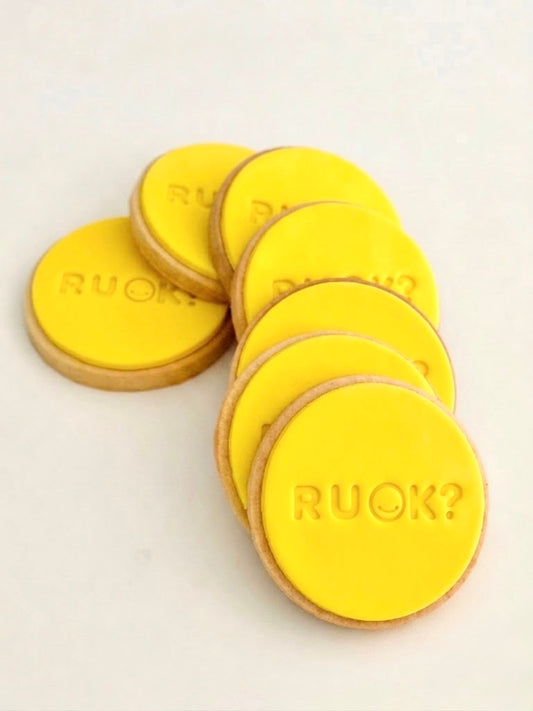 R U OK Sugar Cookies
