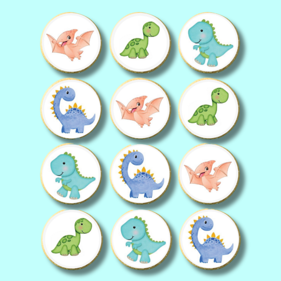 Baby Dino cookies