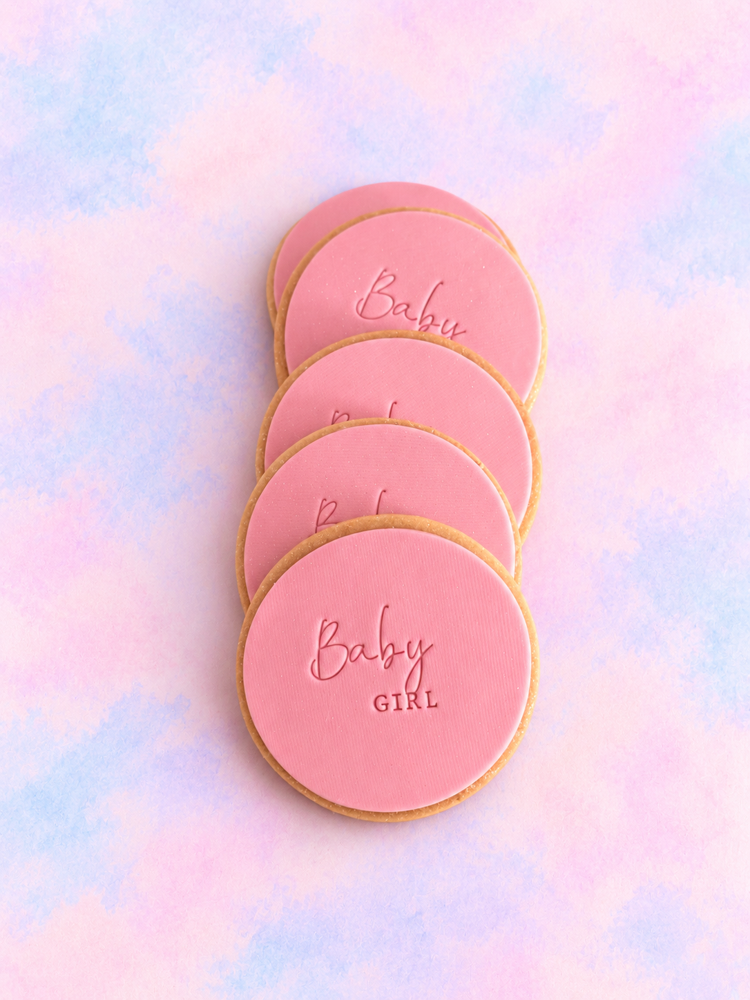 Baby Girl Cookies – Baby Shower Sugar Cookies