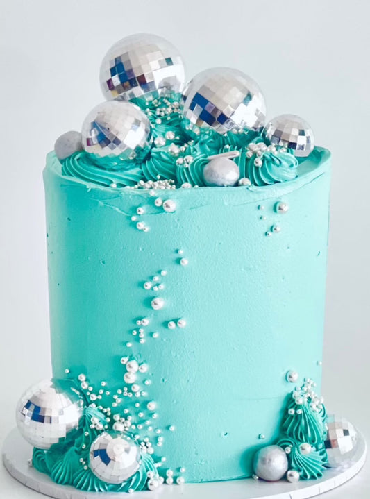 Disco theme trending birthday cake Brisbane