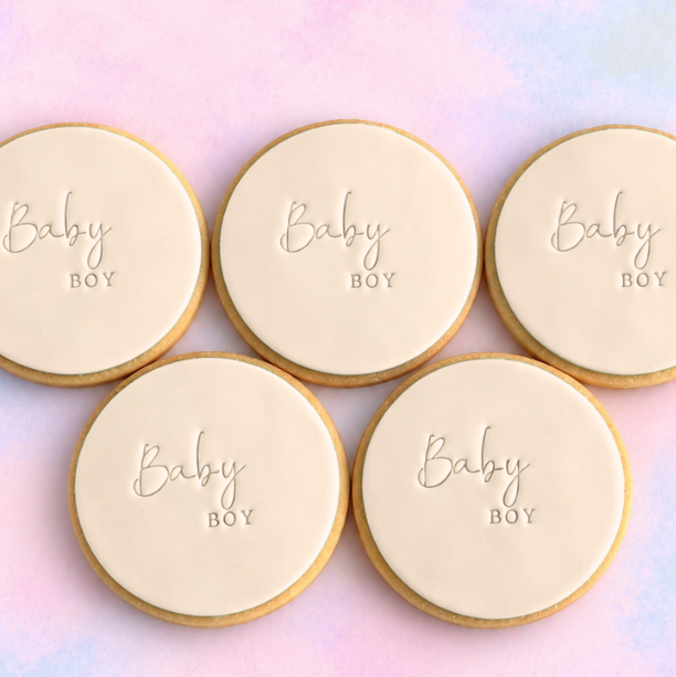 Baby Boy Cookies – Baby Shower Sugar Cookies
