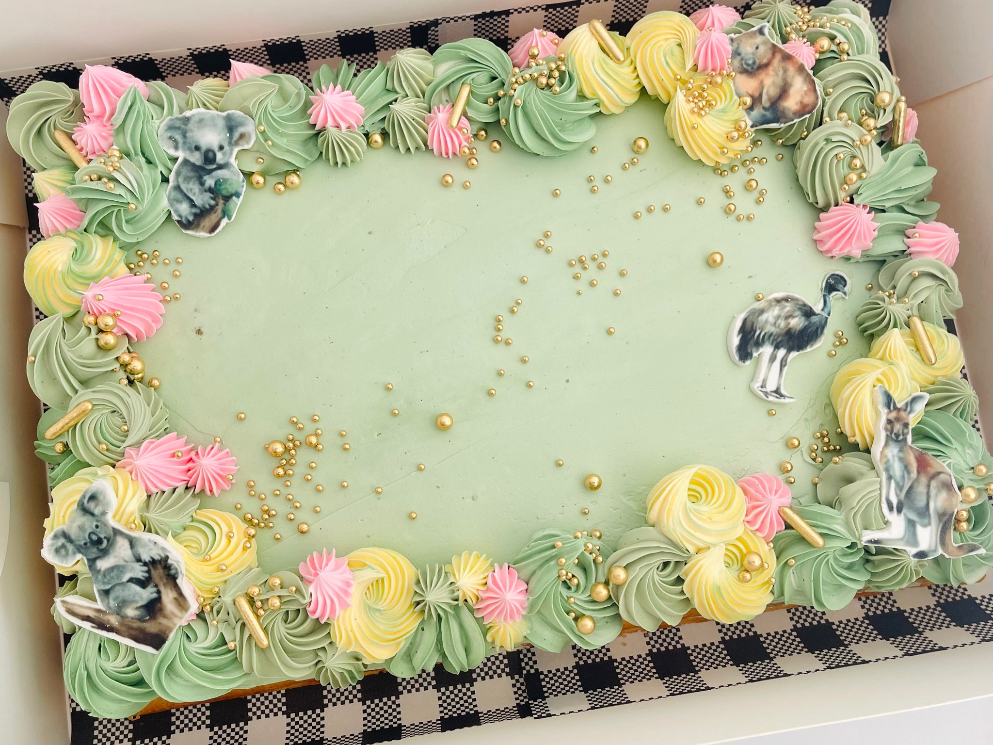 Rectangle Theme Cake| Stylish and Easy-to-Slice Creations – 160 Degrees