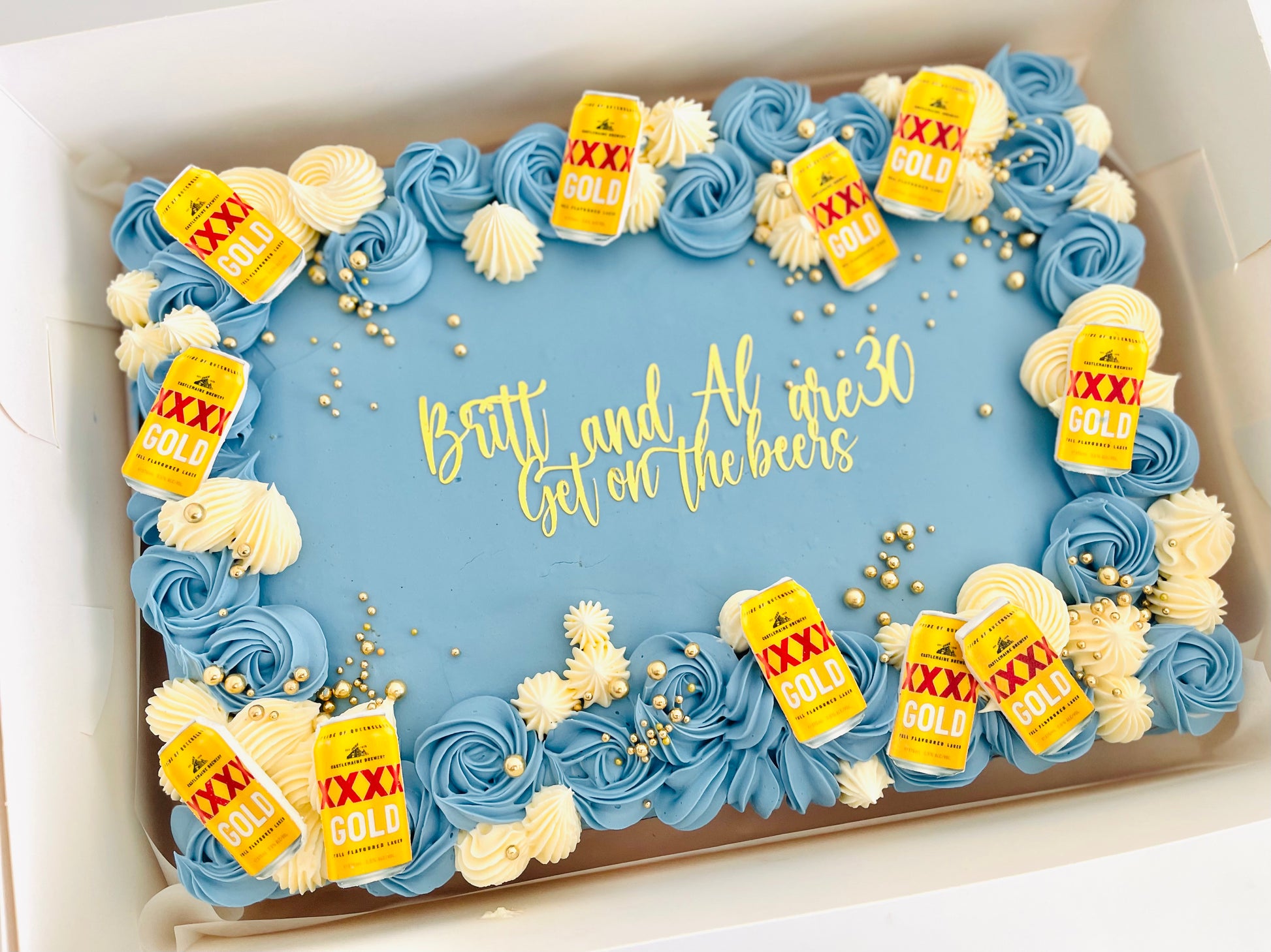 fully customisable slab cakes in Brisbane