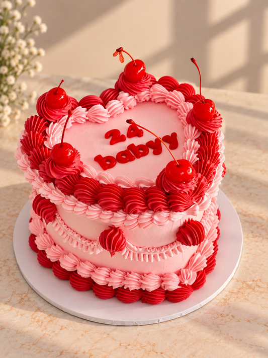 Vintage Heart Cake – OG